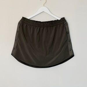 Outdoor Voices Dark Olive Skirt